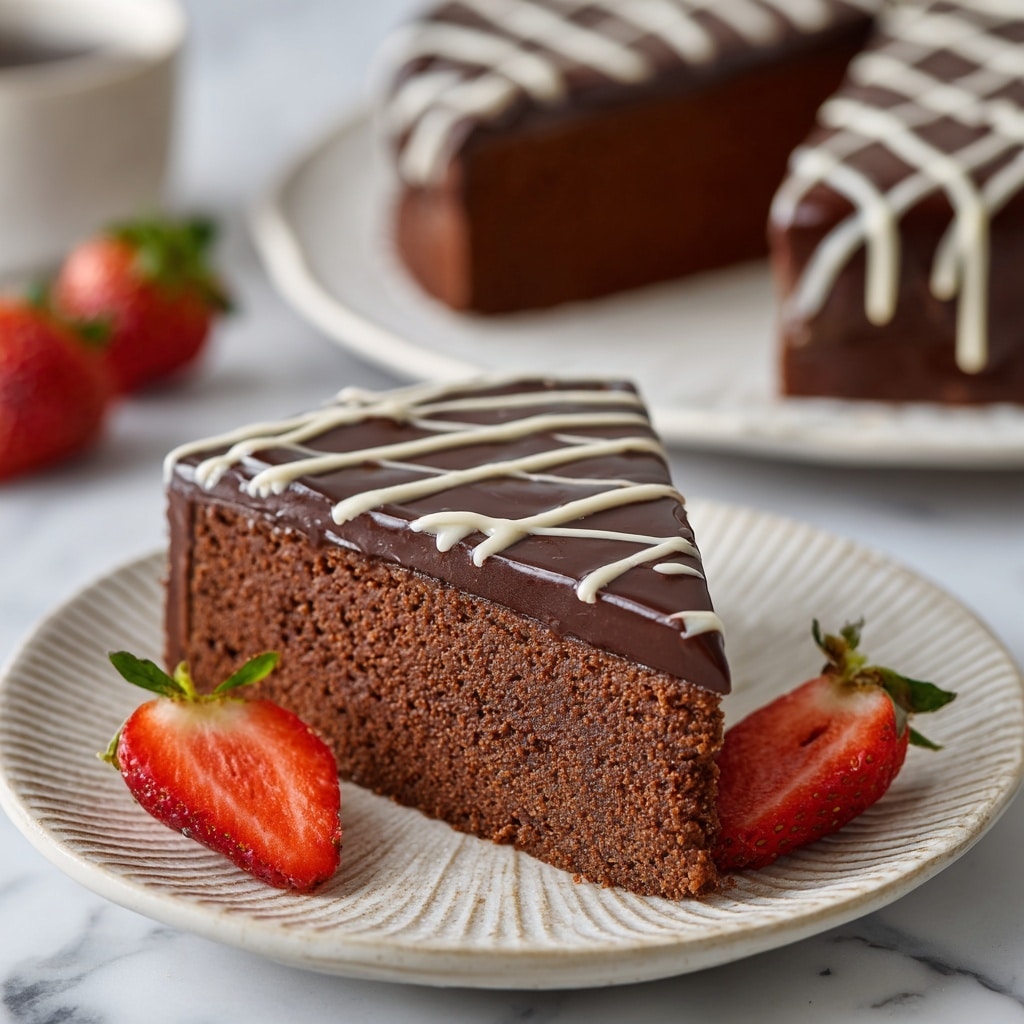 3 Ingredient Chocolate Yogurt Cake (Gluten Free) Recipe