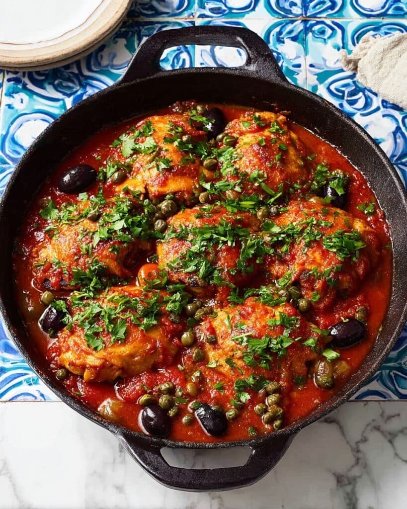 Chicken Puttanesca Recipe