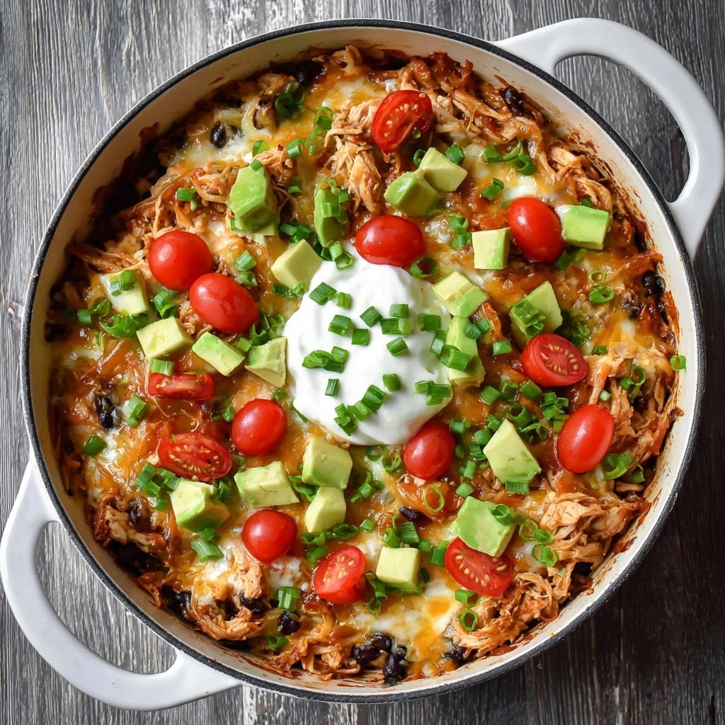 Chicken Black Bean Enchilada Skillet Recipe