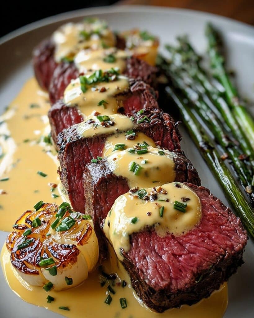 Crab-Stuffed Beef Tenderloin with Béarnaise Bliss Recipe