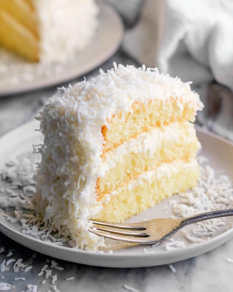 Coconut Pineapple Layer Cake with Cream Cheese Frosting Recipe