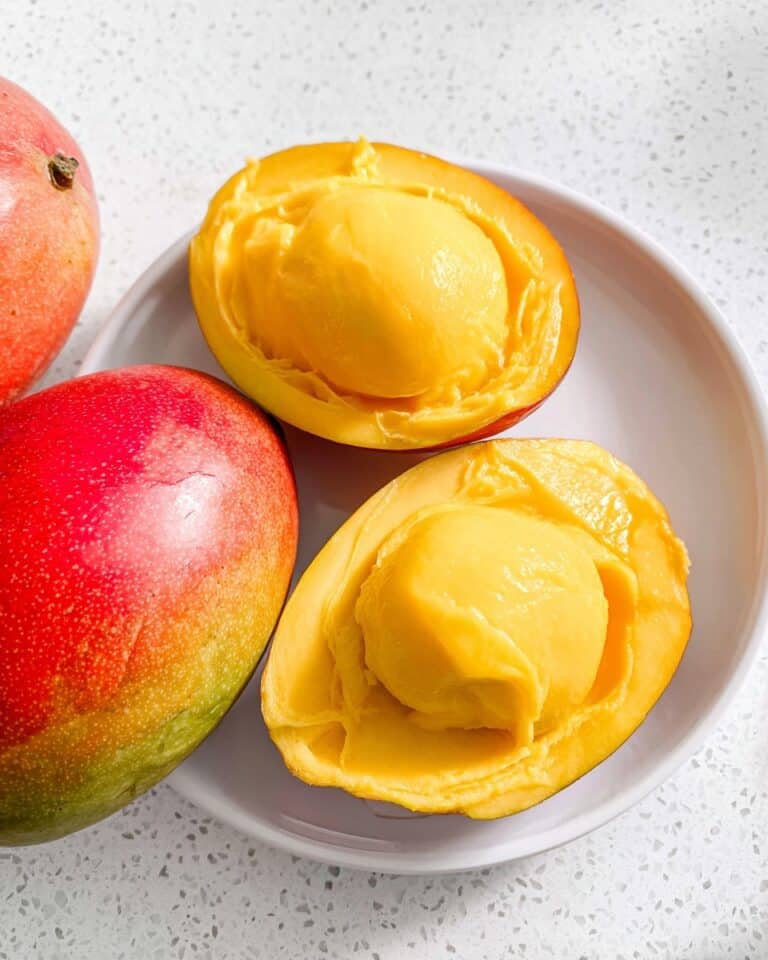 2 Ingredient Mango Sorbet Recipe
