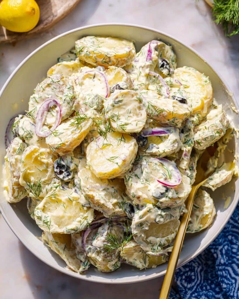 Greek Yogurt Potato Salad Recipe