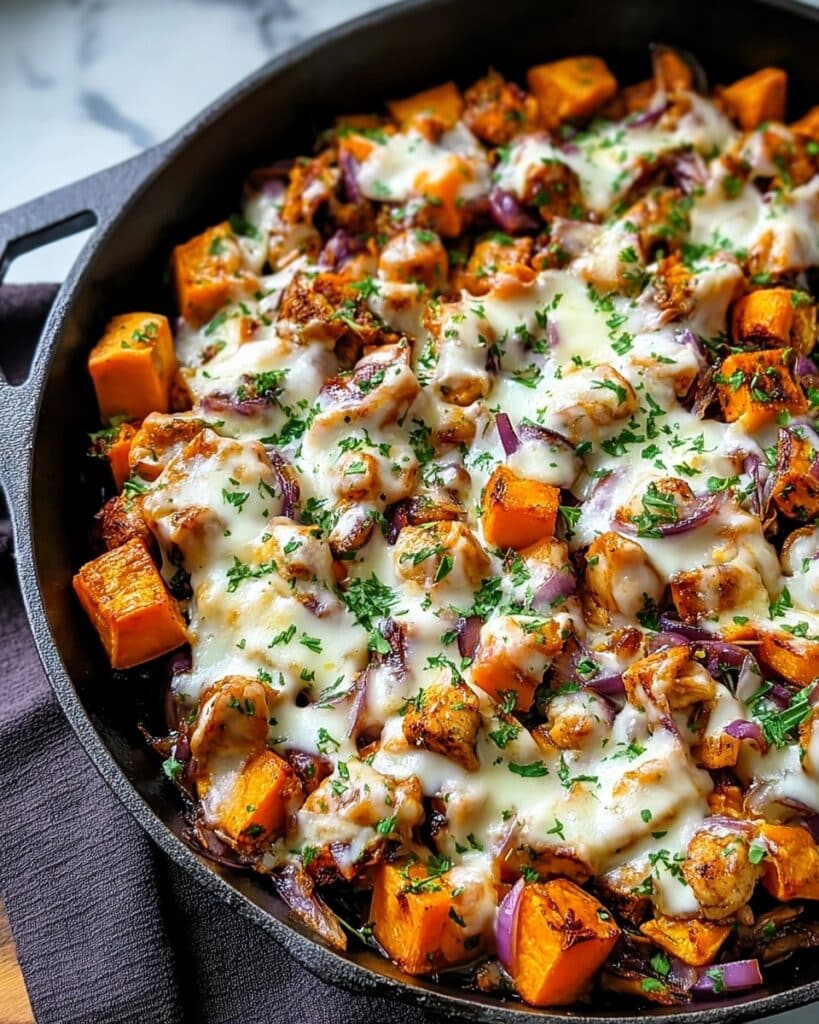 BBQ Chicken Sweet Potato Skillet: Cozy One-Pan Delight Recipe