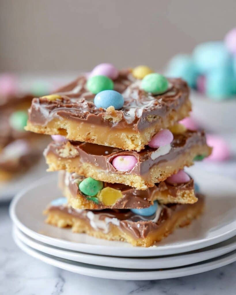 Mini Egg Easter Cracker Toffee Recipe