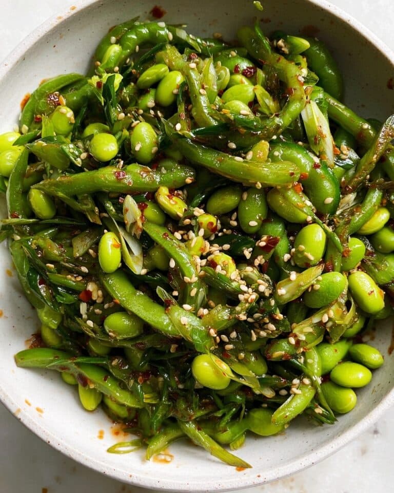 Chili Crisp Snap Pea Salad Recipe