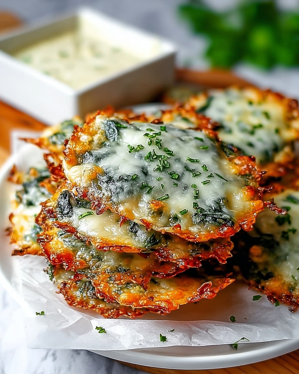 Spinach Cheese Crisps – The Best 2025 Cheesy Low-Carb Snack Recipe