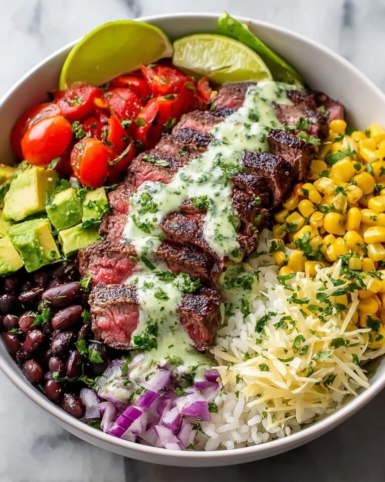 Cilantro Lime Steak Bowls Recipe