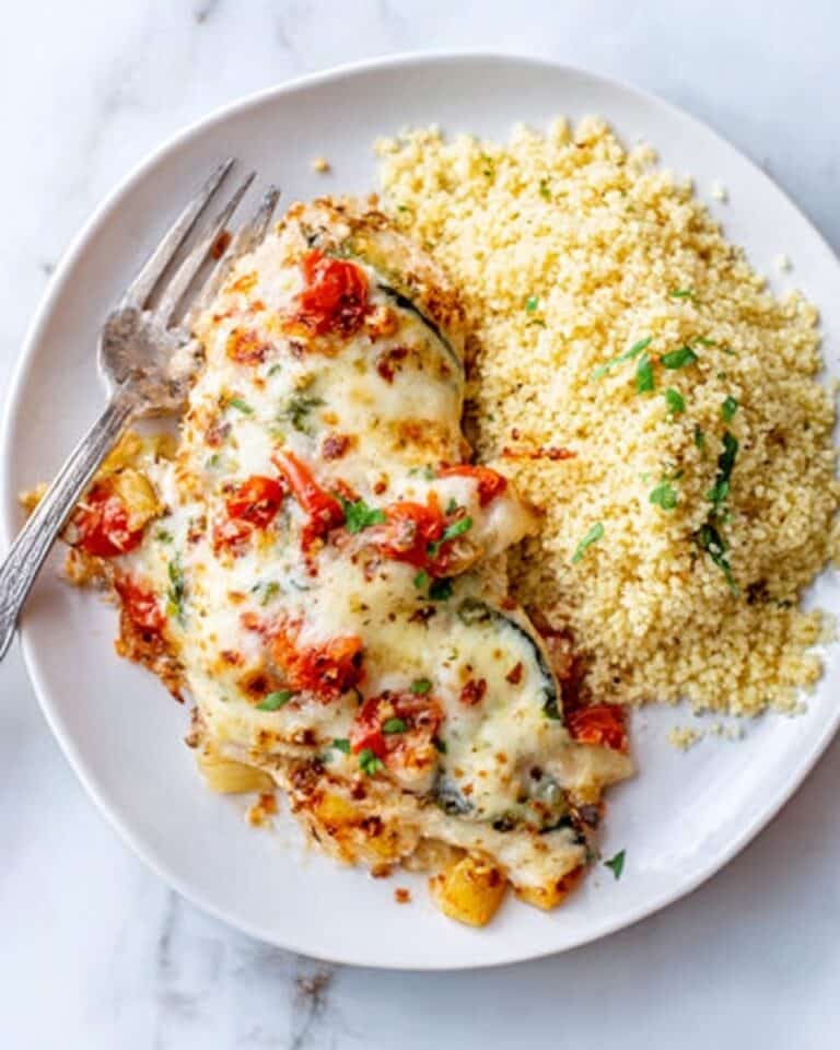Mediterranean Chicken Zucchini Bake Recipe