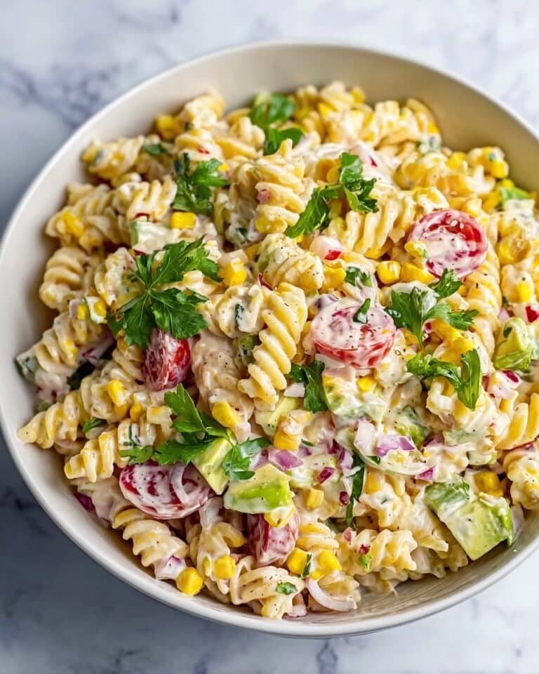 Street Corn Pasta Salad Recipe
