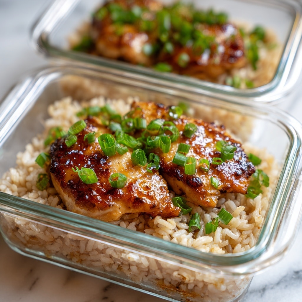 Honey Garlic Chicken Meal Prep Recipe